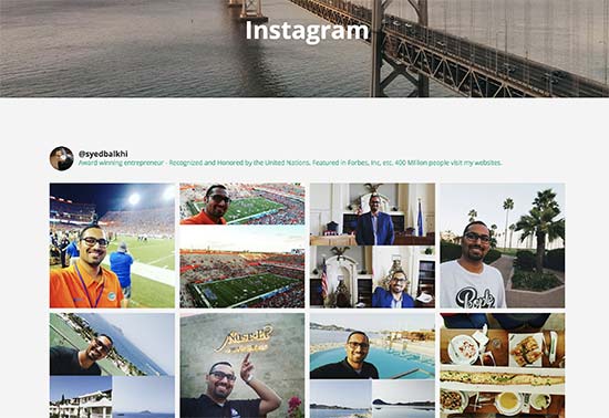 Instagram পূর্বরূপ 