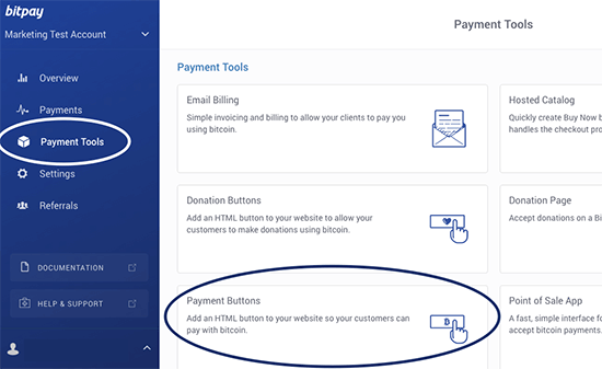 BitPay সঙ্গে Bitcoin পেমেন্ট বোতাম তৈরি করুন 